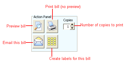 bill layout